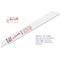Gator Reciprocating Saw Blade, 8 in x 3/4 in x 18 TPI, Tough Duty Metal Cutting, 25PK 12021-25 - alternate 2